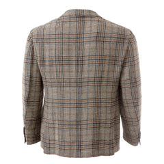 Lardini Elegant Multicolor Linen Jacket - IT52 | XL - Sport Jackets