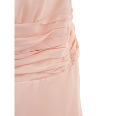 Lardini Elegant Pink Acetate Dress - IT40|S - Dresses