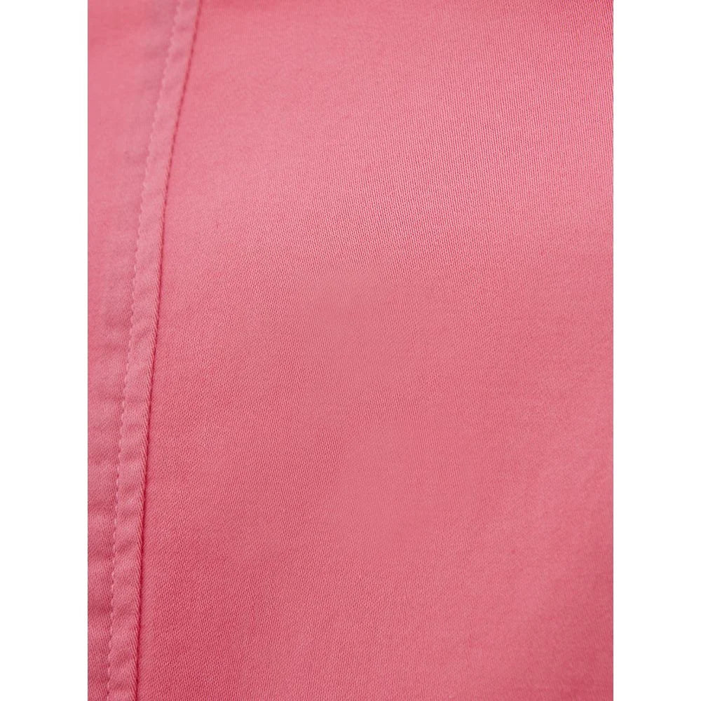 Lardini Elegant Pink Cotton Jacket for Her - Coats & Jackets