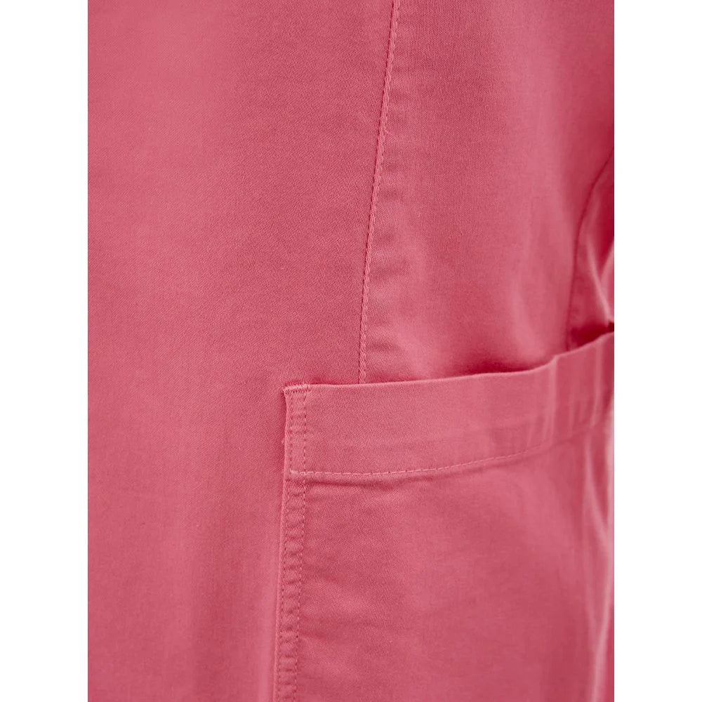 Lardini Elegant Pink Cotton Jacket for Her - Coats & Jackets