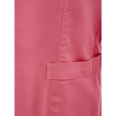 Lardini Elegant Pink Cotton Jacket for Her - Coats & Jackets