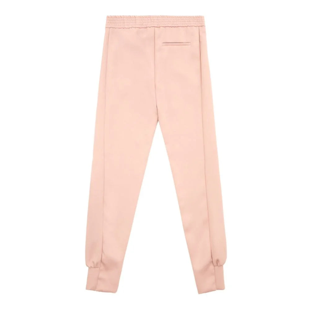 Lardini Elegant Pink Polyester Pants for Women - IT40|S - Trousers