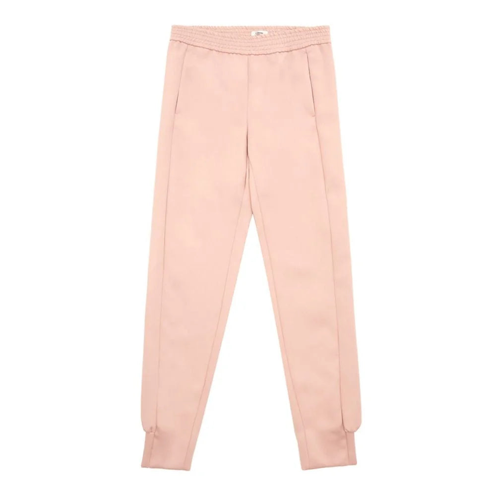 Lardini Elegant Pink Polyester Pants for Women - IT40|S - Trousers