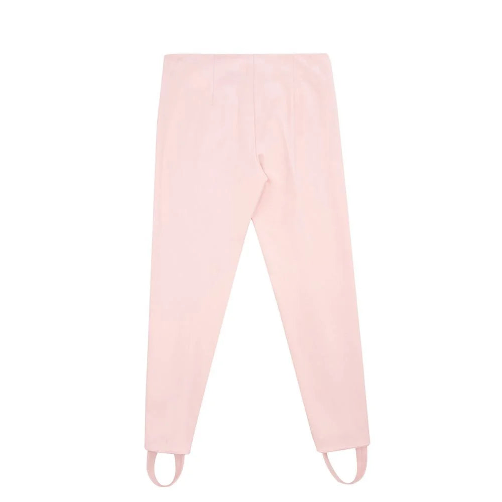 Lardini Elegant Pink Viscose Pants for Chic Style - IT42|M - Trousers