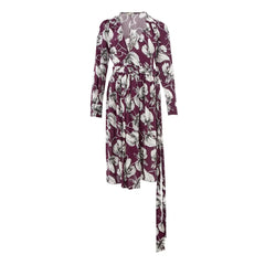 Lardini Elegant Purple Viscose Dress - IT40|S - Dresses