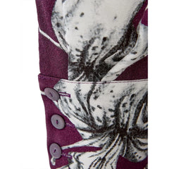 Lardini Elegant Purple Viscose Dress - IT40|S - Dresses