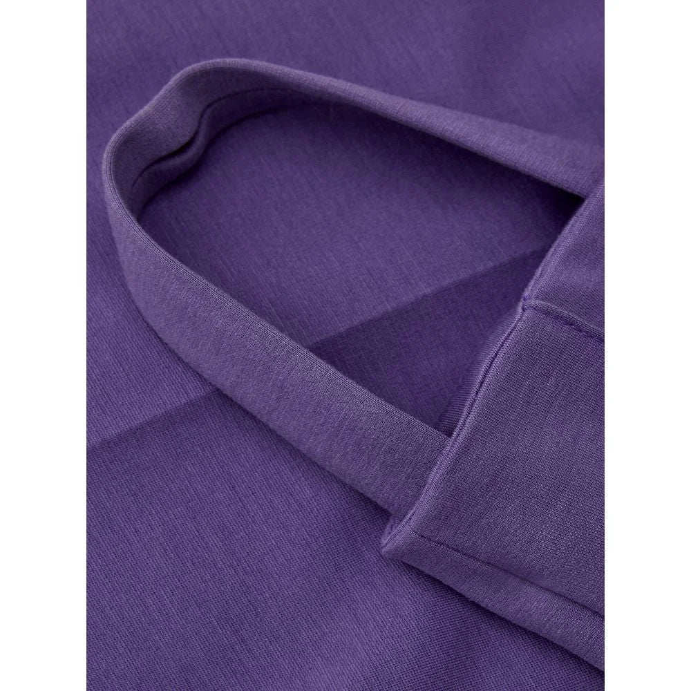 Lardini Elegant Purple Viscose Pants - IT40|S - Trousers