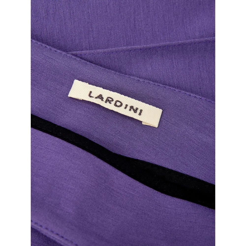 Lardini Elegant Purple Viscose Pants - IT40|S - Trousers