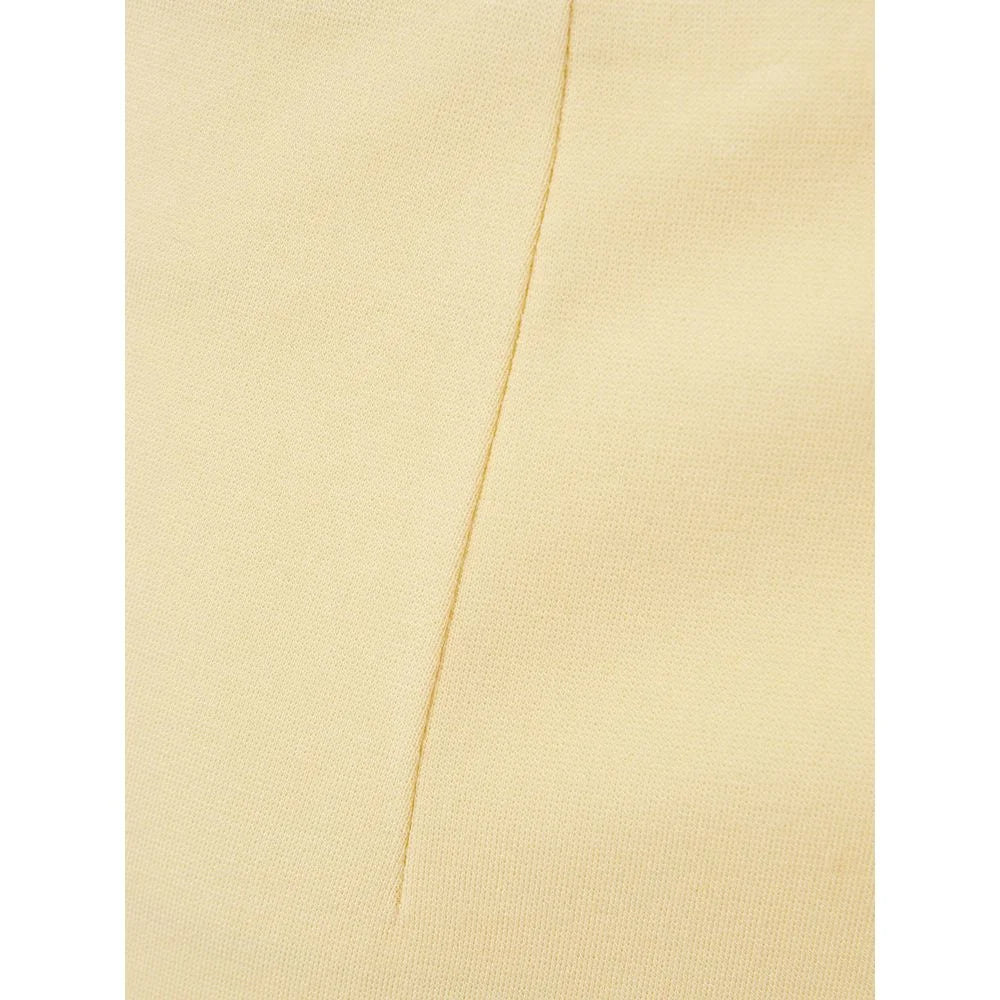 Lardini Elegant Yellow Viscose Skirt for Women - IT40|S - Skirts