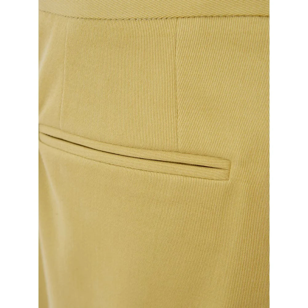 Lardini Golden Elegance Cotton Pants - Trousers