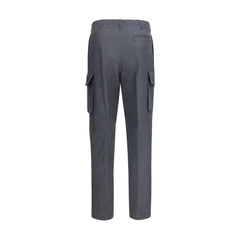 Lardini Gray Linen Cargo Pants - IT44 | XS
