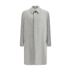Lardini Herringbone patterned Coat - Overcoats