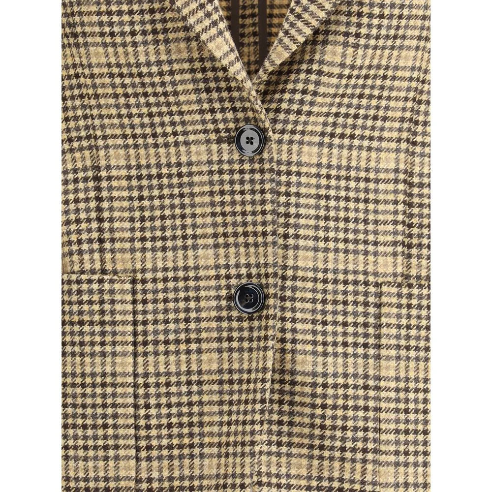 Lardini Houndstooth Blazer - Sport Jackets