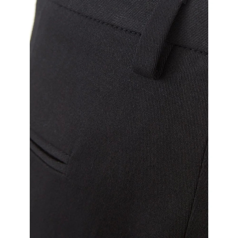 Lardini Italian Elegance Cotton Black Trousers - IT40|S - Trousers