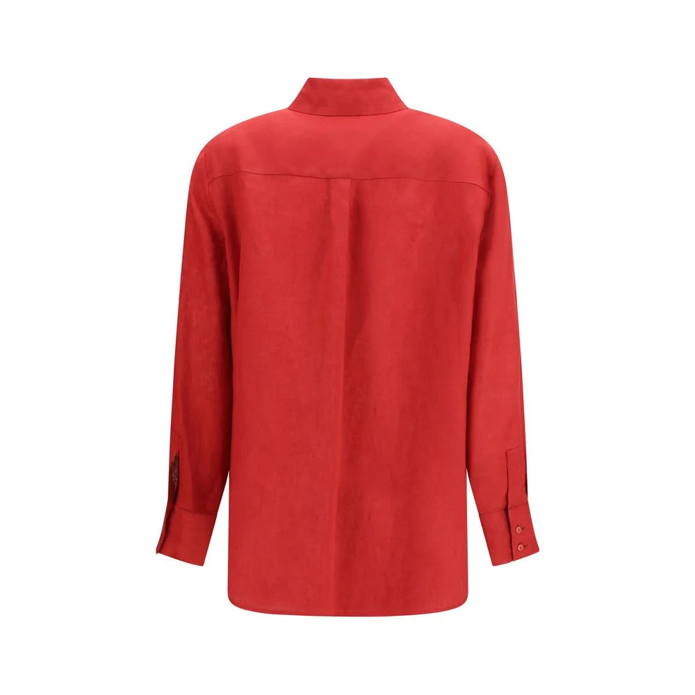 Lardini Multicolor Linen Dress Shirt - IT38 | S