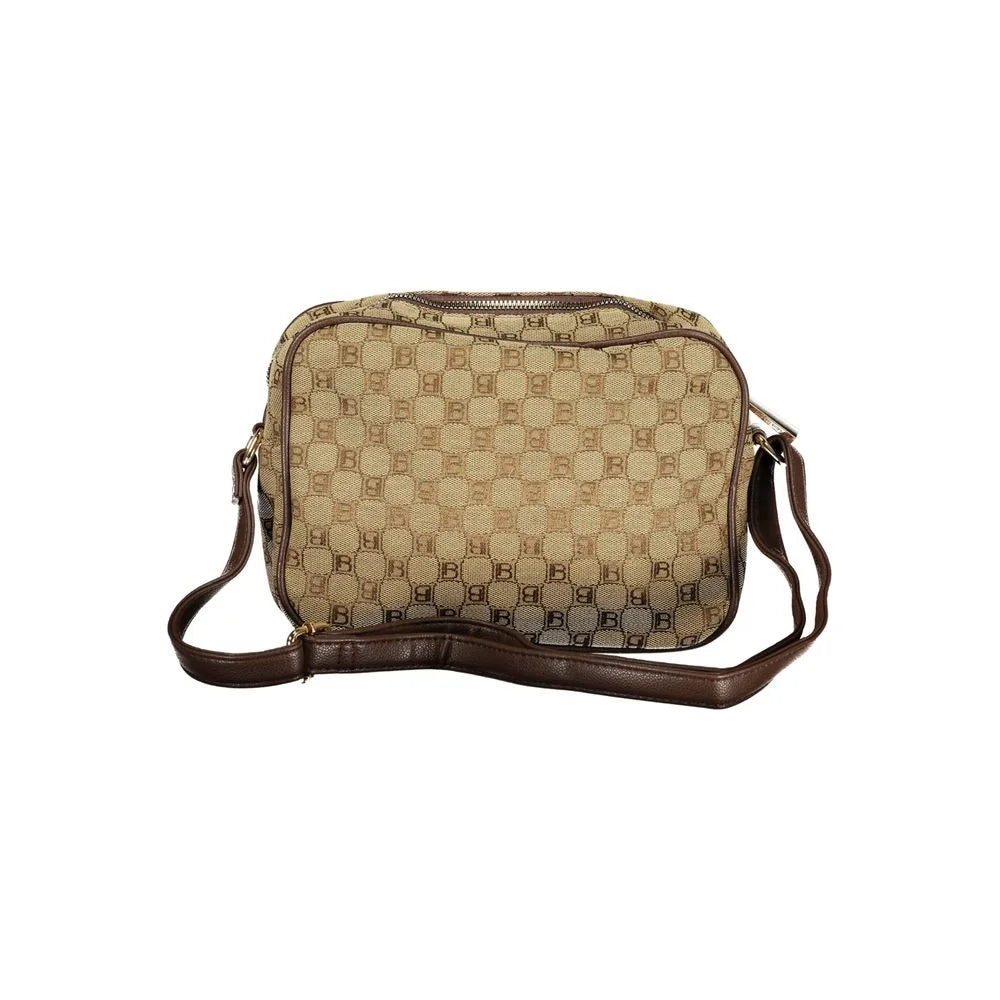 Laura Biagiotti Beige Polyester Women Handbag - Cross Body Bags
