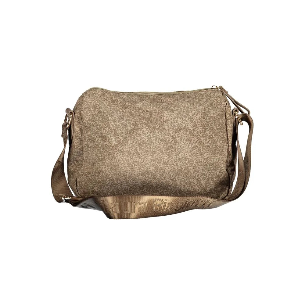 Laura Biagiotti Beige Polyester Women Handbag - Cross Body Bags