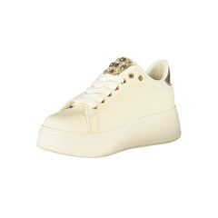 Laura Biagiotti Beige Polyester Women Sneaker - Sneakers