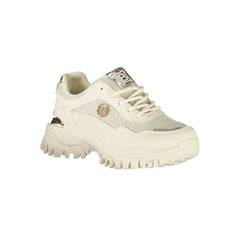 Laura Biagiotti Beige Polyester Women Sneaker - Sneakers