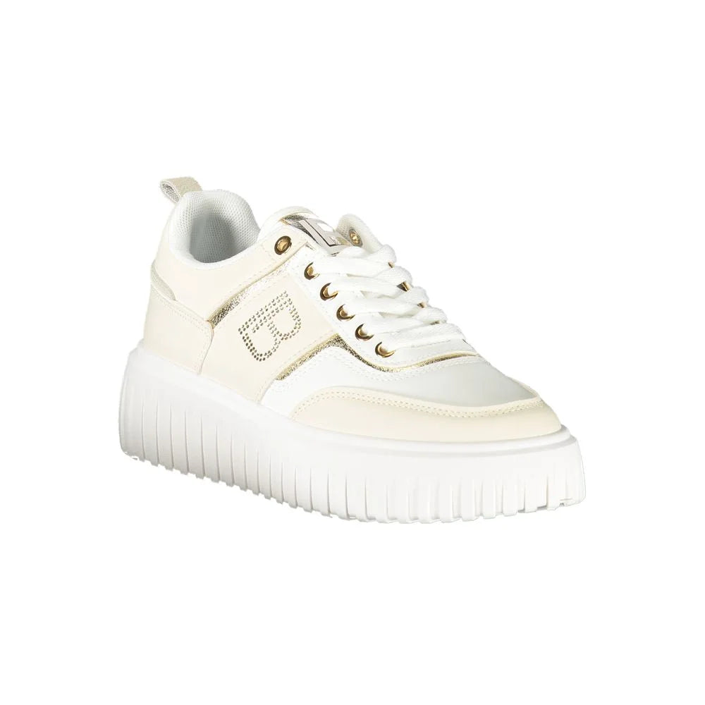 Laura Biagiotti Beige Polyester Women Sneaker - Sneakers