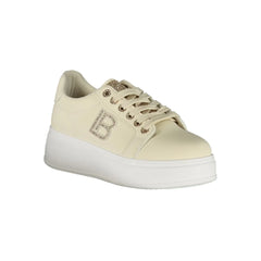 Laura Biagiotti Beige Polyester Women Sneaker - Sneakers