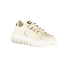Laura Biagiotti Beige Polyester Women Sneaker - Sneakers