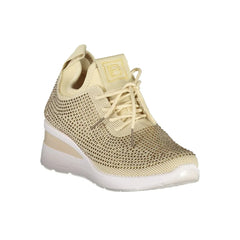 Laura Biagiotti Beige Polyester Women Sneaker - Sneakers