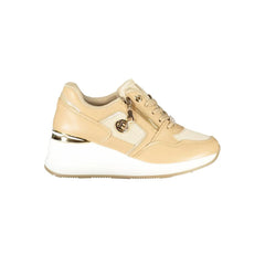 Laura Biagiotti Beige Polyester Women Sneaker - Sneakers