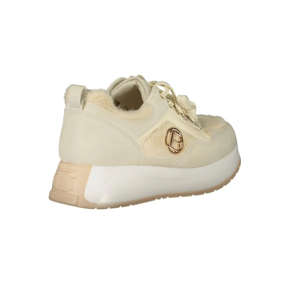 Laura Biagiotti Beige Polyethylene Sneaker - EU39/US9 - Sneakers