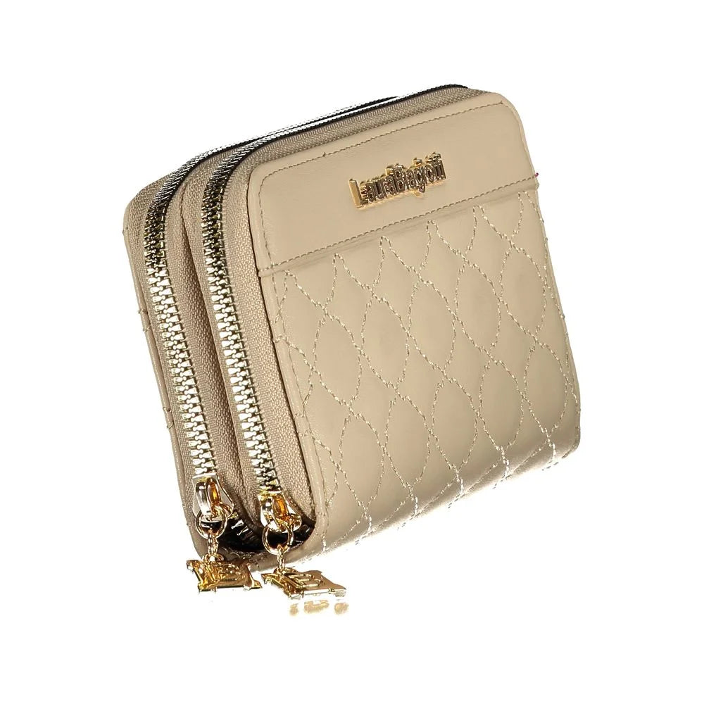 Laura Biagiotti Beige Polyethylene Wallet - Wallets