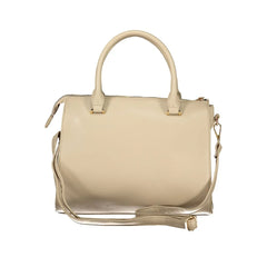 Laura Biagiotti Beige PVC Women Handbag - Satchel Bags