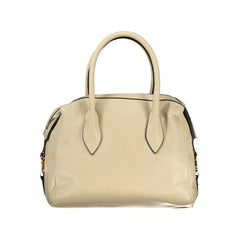Laura Biagiotti Beige PVC Women Handbag - Shoulder Bags