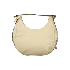 Laura Biagiotti Beige PVC Women Handbag - Shoulder Bags