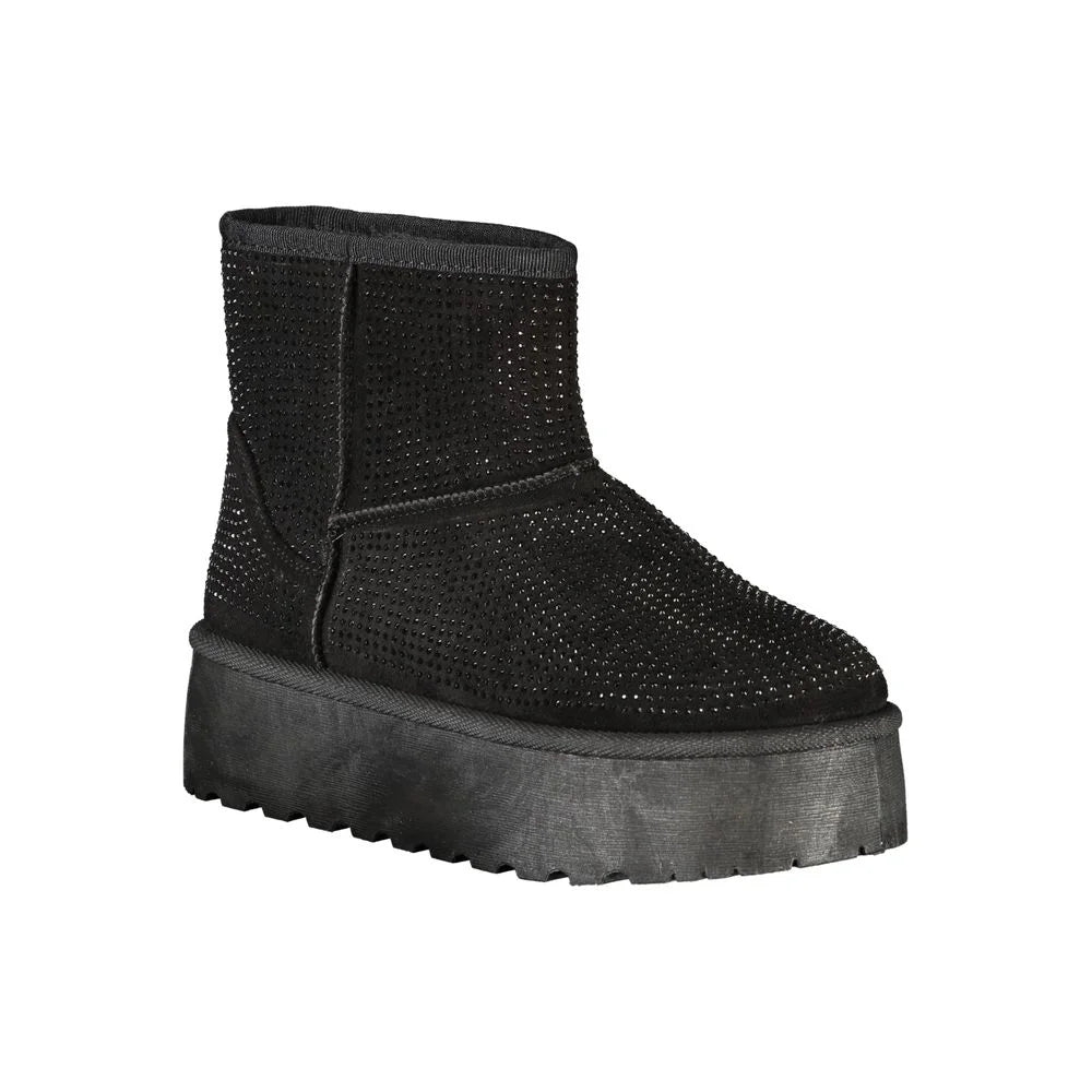 Laura Biagiotti Black Polyester Women Boot - Boots