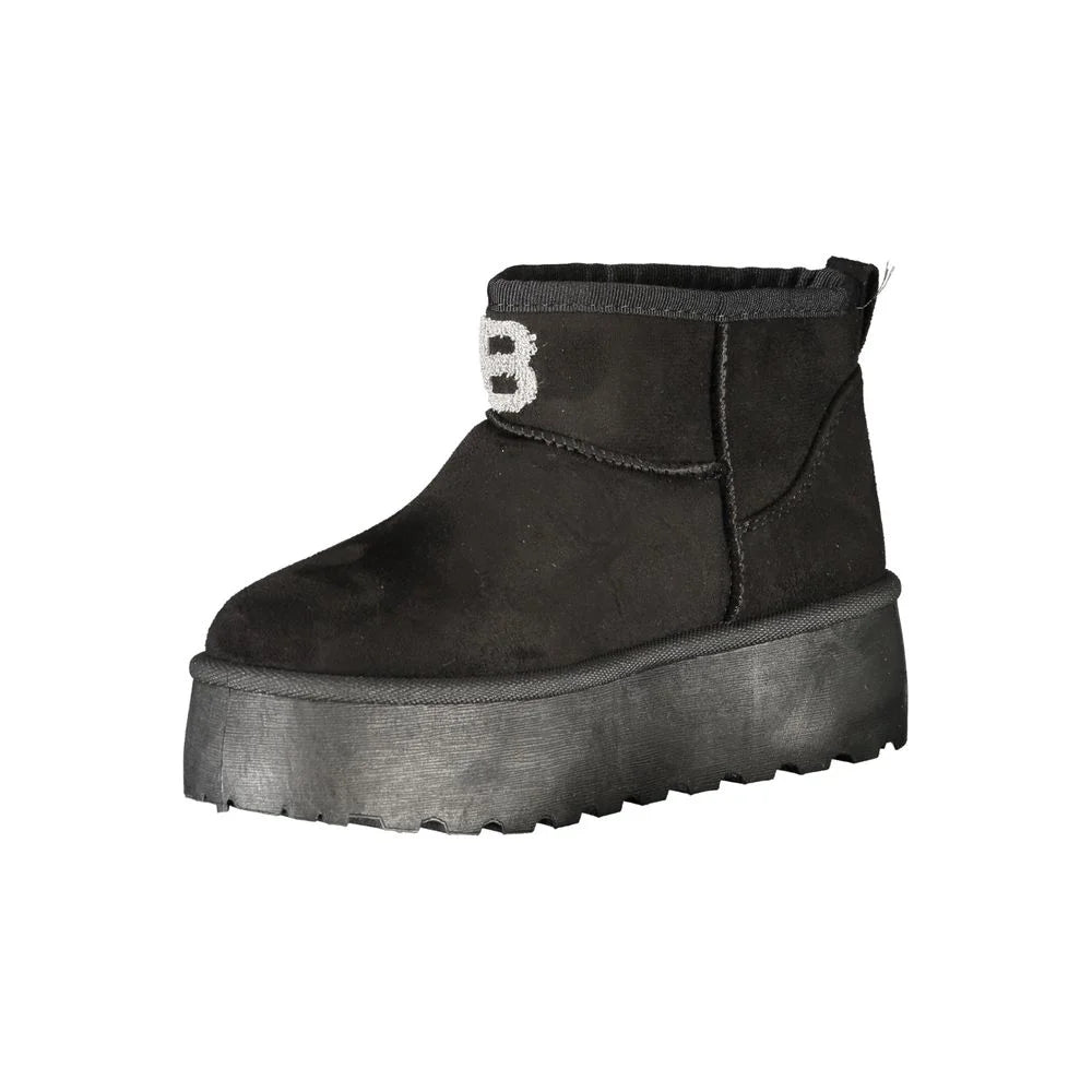 Laura Biagiotti Black Polyester Women Boot - Boots
