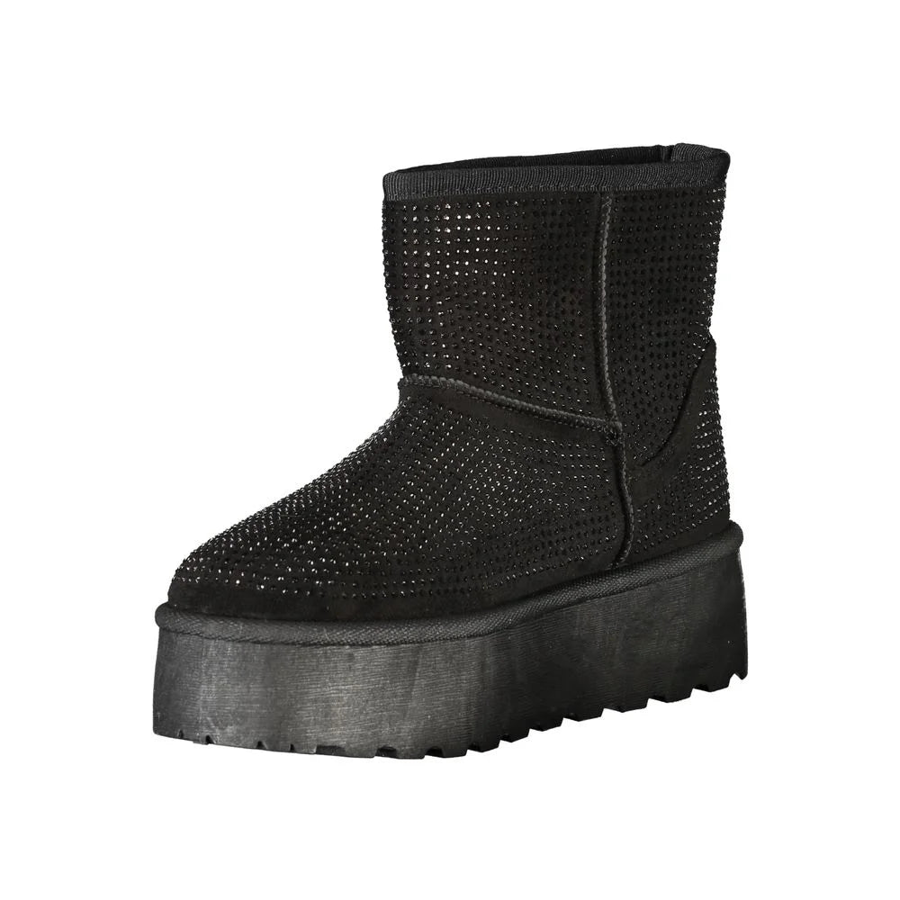 Laura Biagiotti Black Polyester Women Boot - Boots