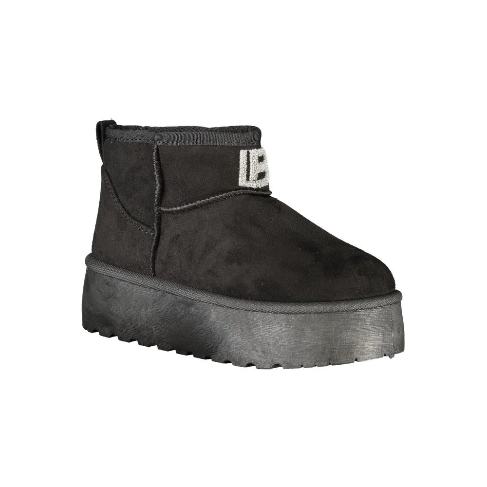 Laura Biagiotti Black Polyester Women Boot - Boots