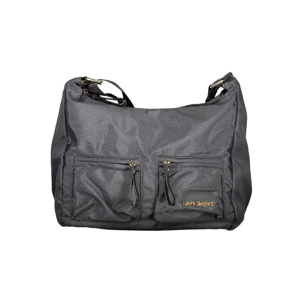 Laura Biagiotti Black Polyester Women Handbag - Shoulder Bags