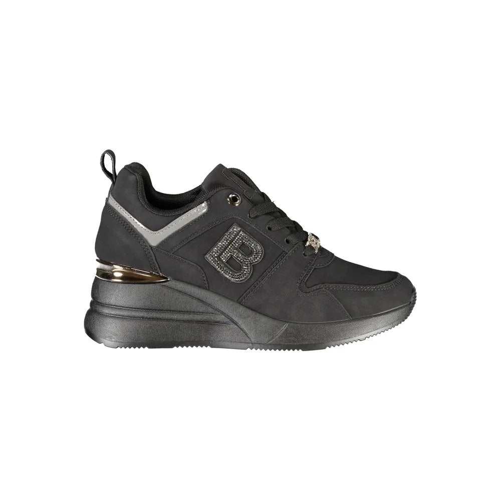 Laura Biagiotti Black Polyester Women Sneaker - Sneakers