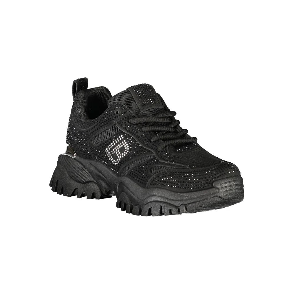Laura Biagiotti Black Polyester Women Sneaker - Sneakers