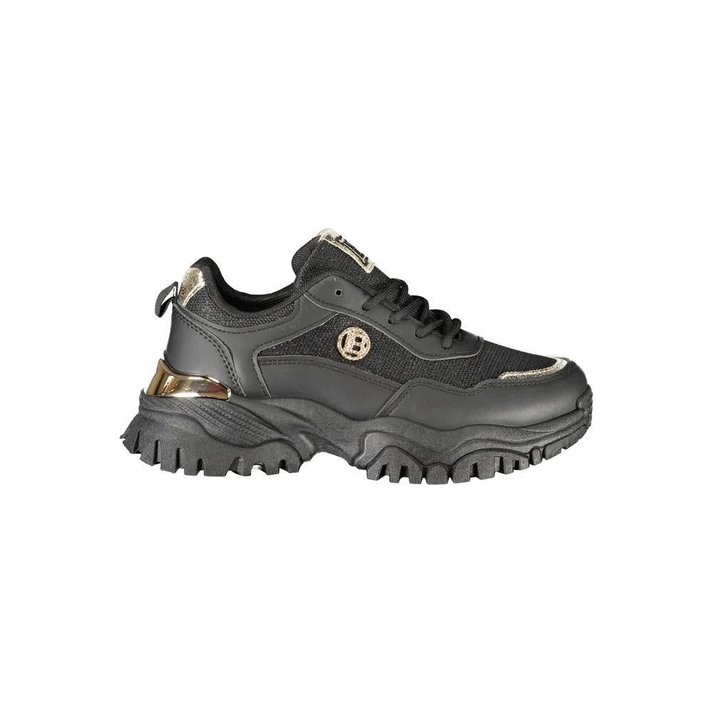 Laura Biagiotti Black Polyester Women Sneaker - Sneakers