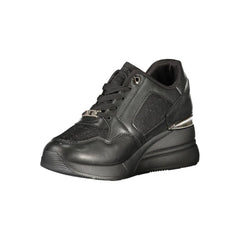 Laura Biagiotti Black Polyester Women Sneaker - Sneakers