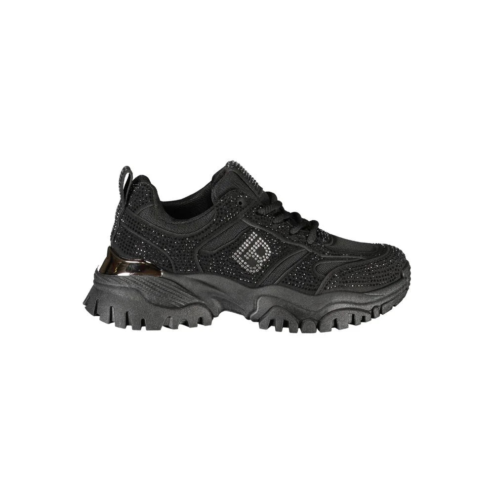 Laura Biagiotti Black Polyester Women Sneaker - Sneakers