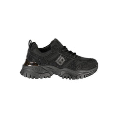 Laura Biagiotti Black Polyester Women Sneaker - Sneakers