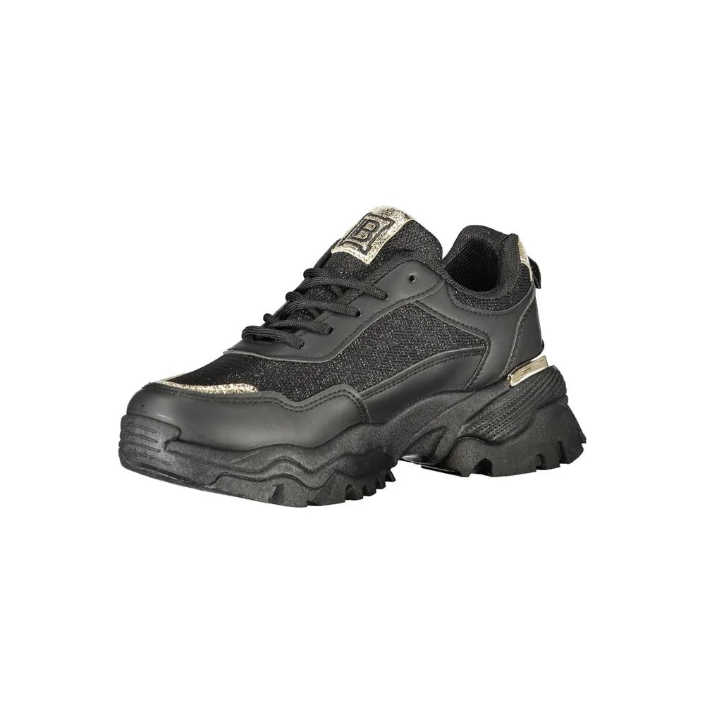 Laura Biagiotti Black Polyester Women Sneaker - Sneakers