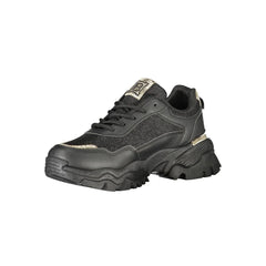Laura Biagiotti Black Polyester Women Sneaker - Sneakers