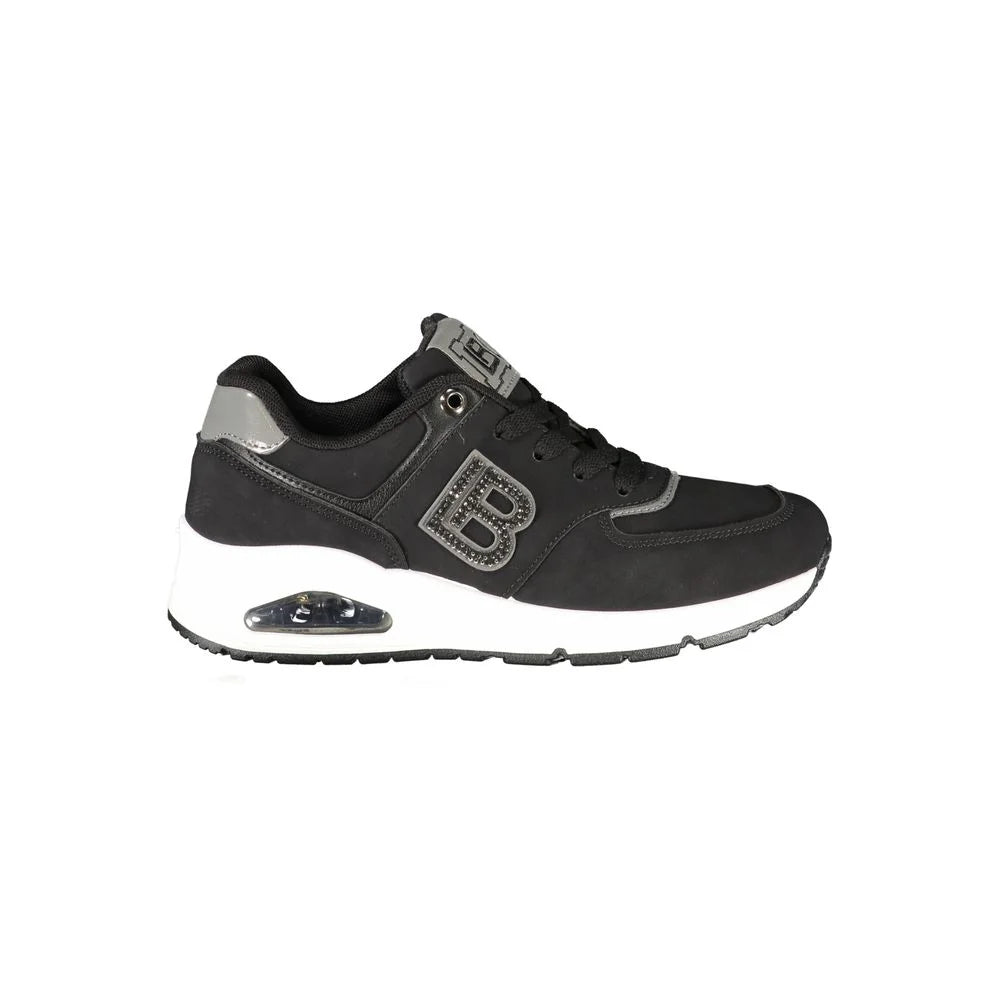 Laura Biagiotti Black Polyester Women Sneaker - Sneakers