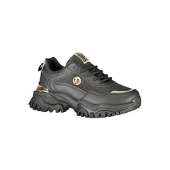 Laura Biagiotti Black Polyester Women Sneaker - Sneakers