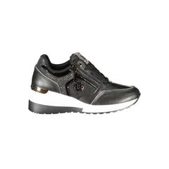 Laura Biagiotti Black Polyester Women Sneaker - Sneakers