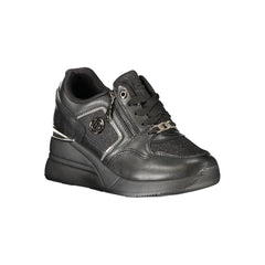 Laura Biagiotti Black Polyester Women Sneaker - Sneakers